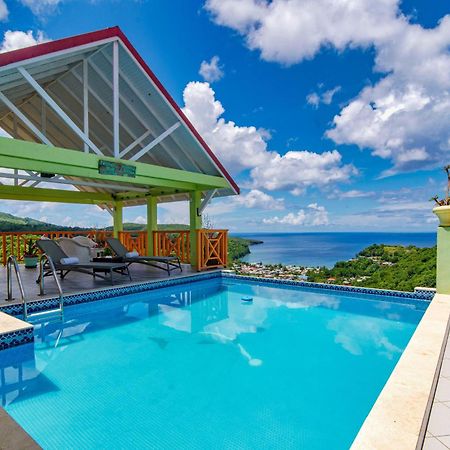 Tropical Paradise View Anse La Raye Exteriör bild