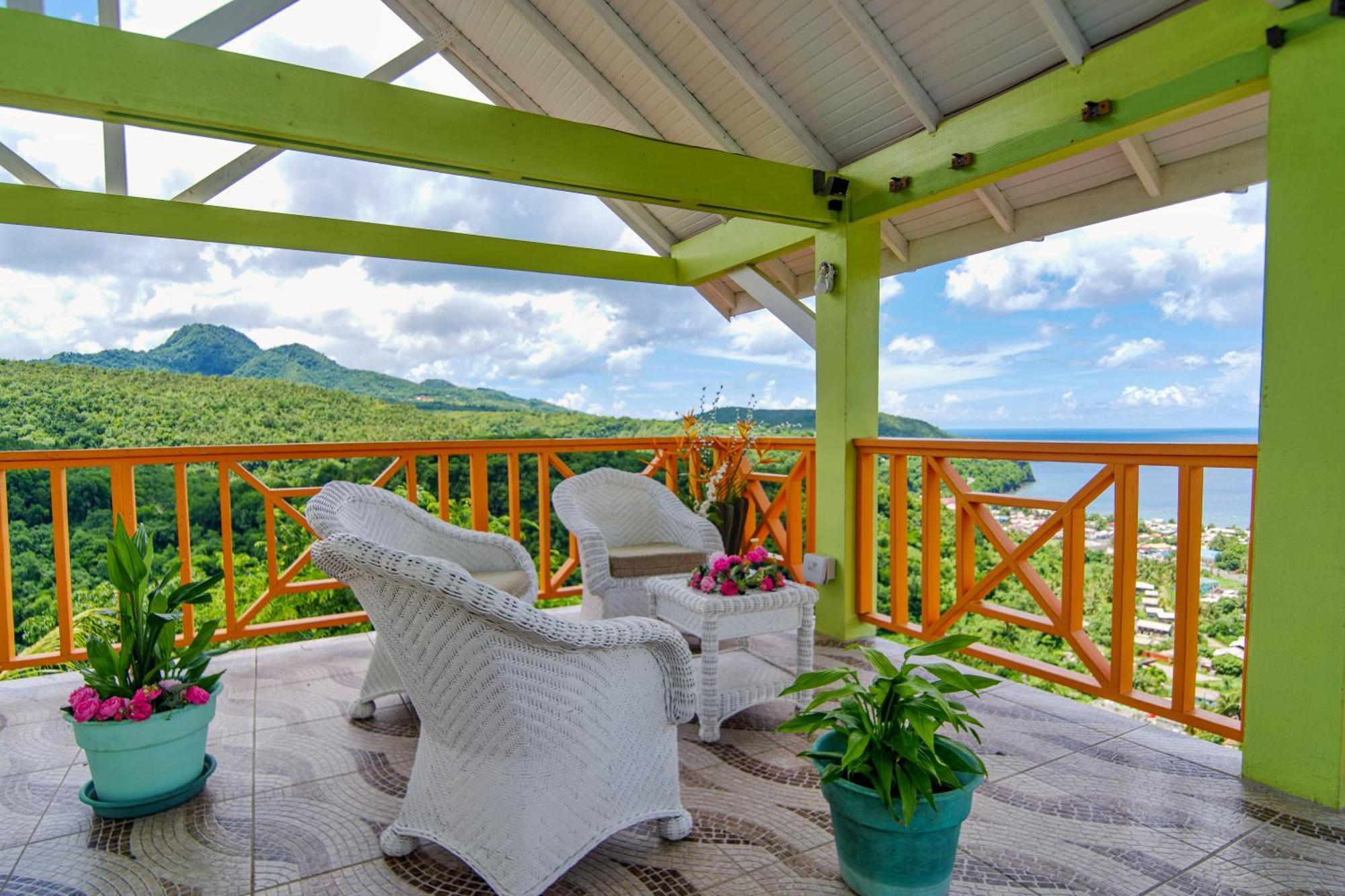 Tropical Paradise View Anse La Raye Exteriör bild