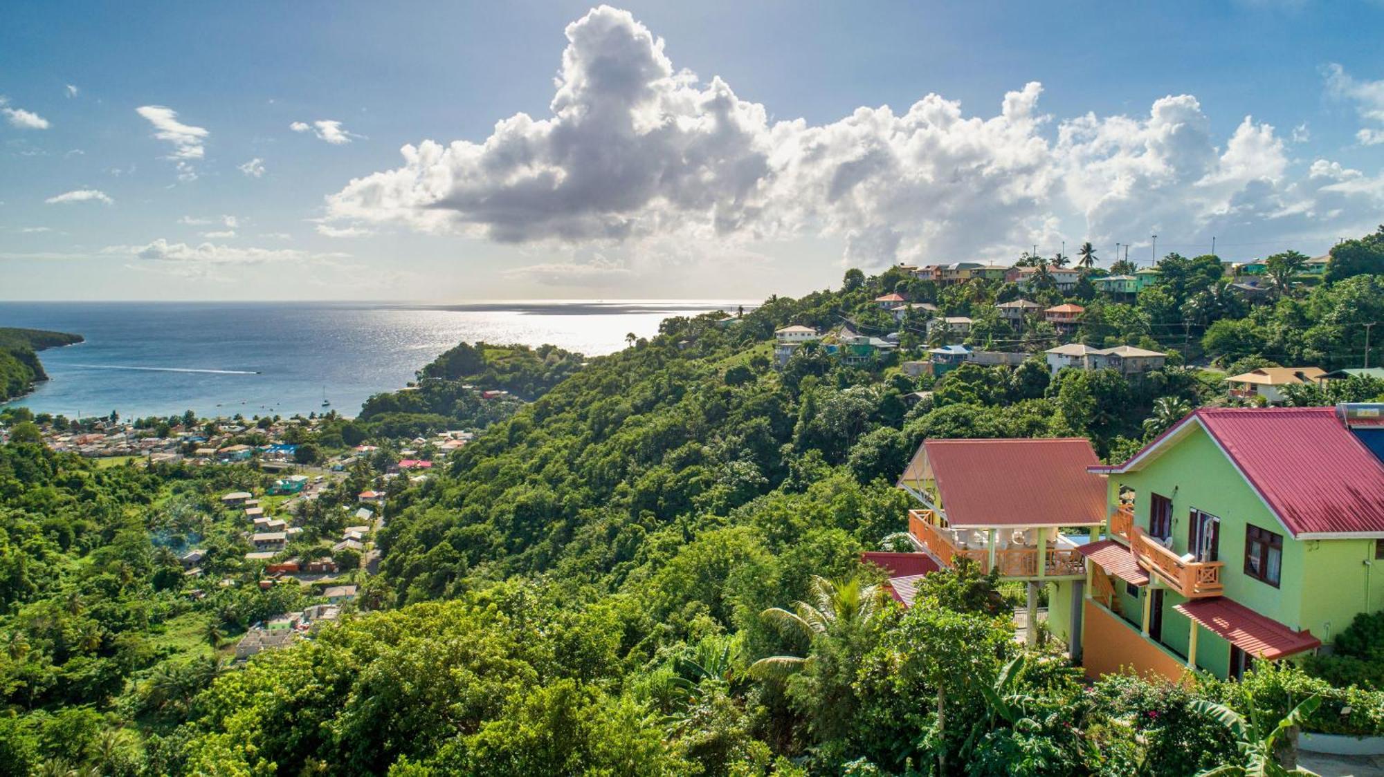 Tropical Paradise View Anse La Raye Exteriör bild