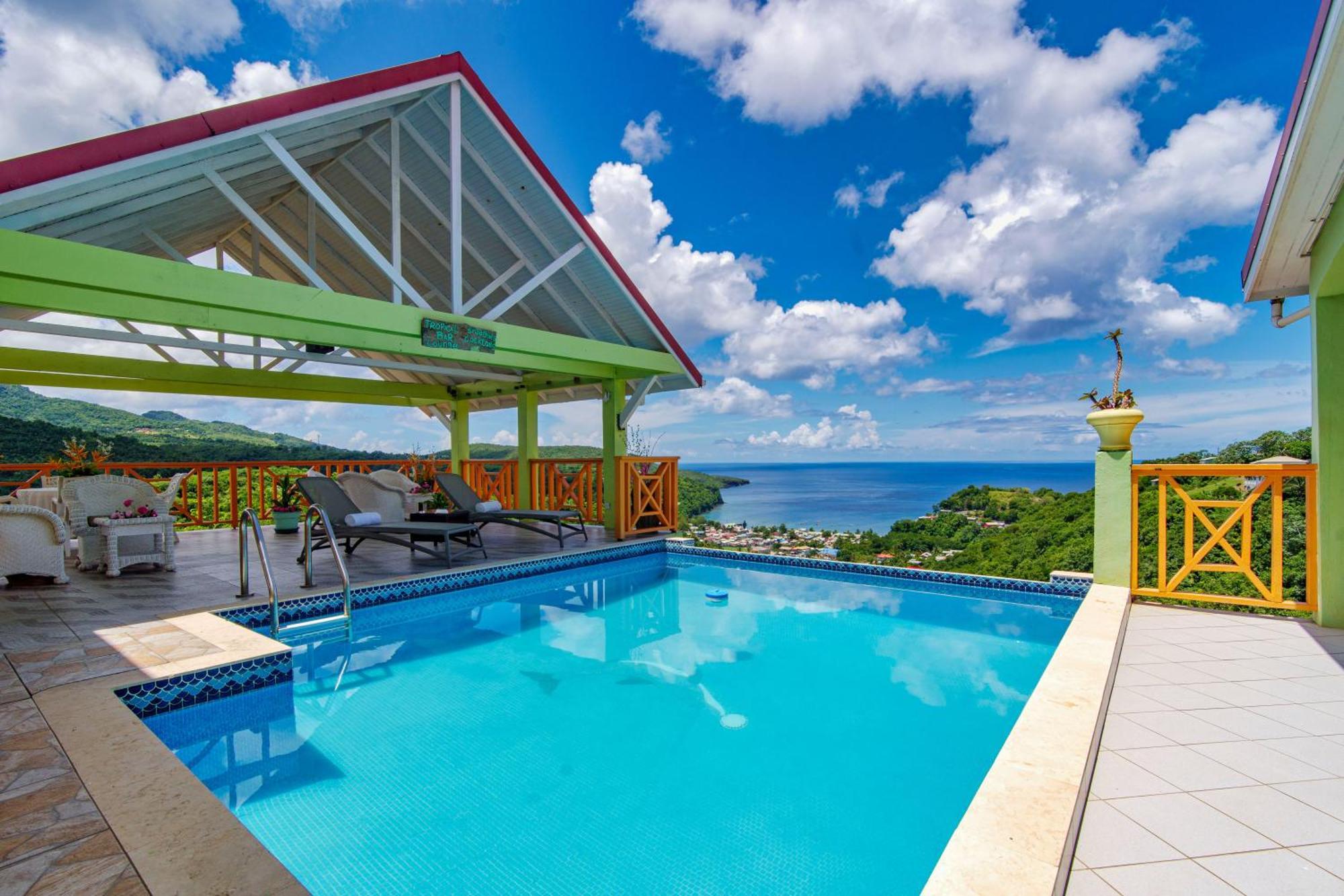 Tropical Paradise View Anse La Raye Exteriör bild